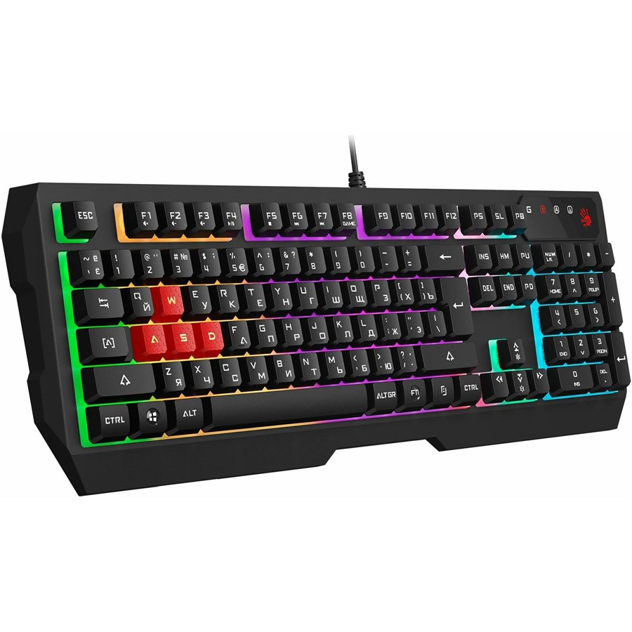 Bloody B135N Neon Illuminated Gaming Keyboard - Black Bloody B135N Neon Illuminated Gaming Keyboard - Black